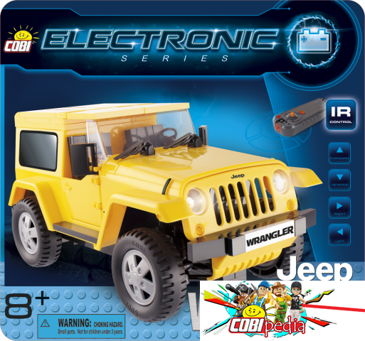 Cobi 21921 Jeep Wrangler (yellow)